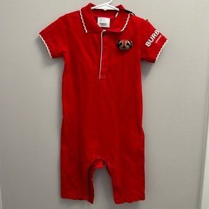 Burberry Girls Romper set size 18months